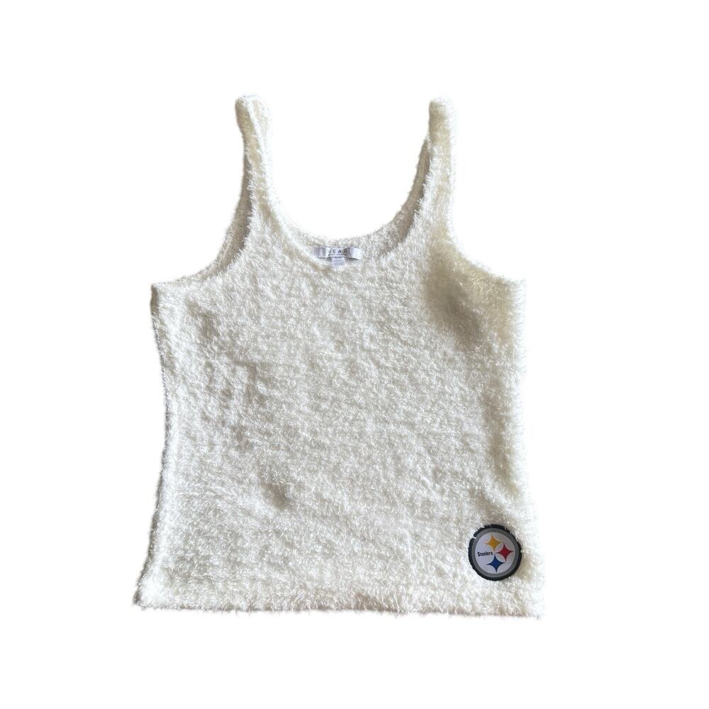 Wear by Erin Andrews Women's NFL Pittsburgh Steeler Tank Top & Pants Sleep Set M - Picture 7 of 16